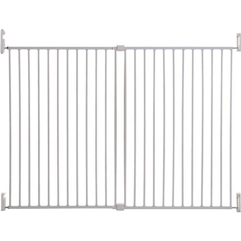 Foto van Dreambaby safety barriere broadway gro-gate extra-grote en extra-grande (voor 76-134 cm), wit