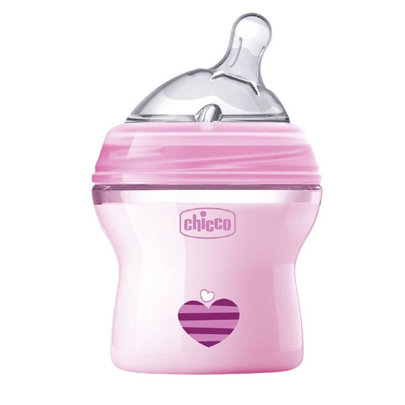 Foto van Chicco zuigfles bimba 2m+ 250 ml polymeer/siliconen roze