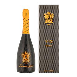 Foto van Lamborghini brut v12 vino spumante 75cl wijn + giftbox