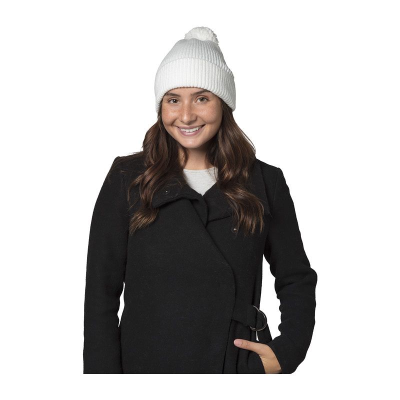 Foto van Beanie - crème - one size