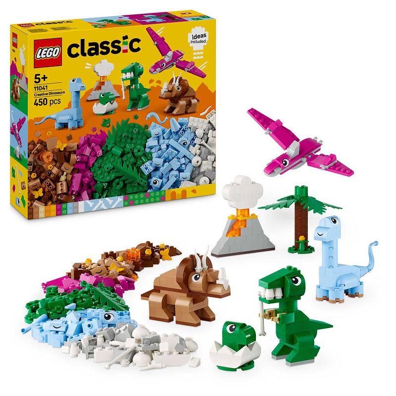 Foto van Lego classic creatieve dinosaurussen 11041