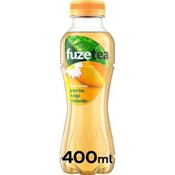 Foto van Fuze tea green tea mango chamomile 400ml bij jumbo