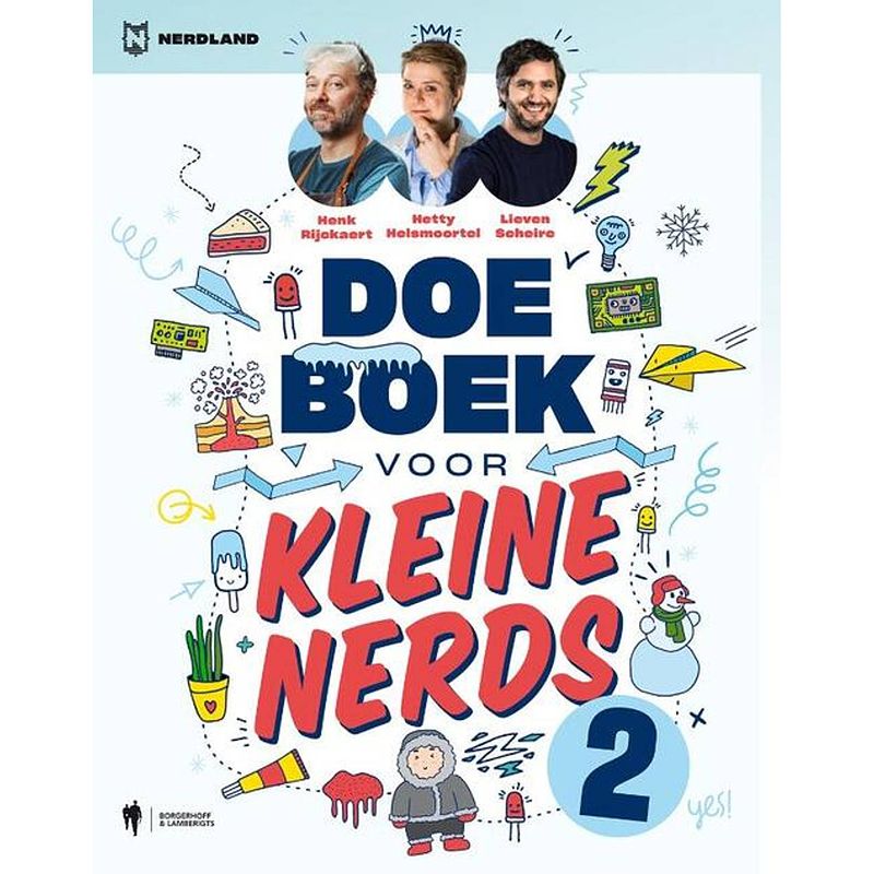 Foto van Doeboek voor kleine nerds