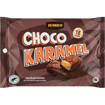 Foto van Jumbo choco karamel 330 g