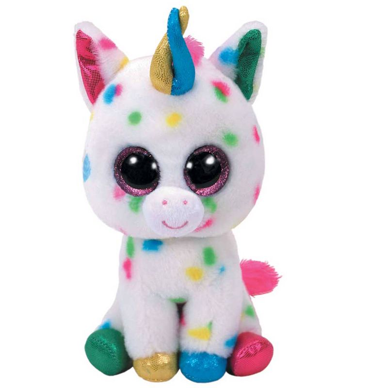 Foto van Ty beanie boo xl eenhoorn harmonie - 42 cm