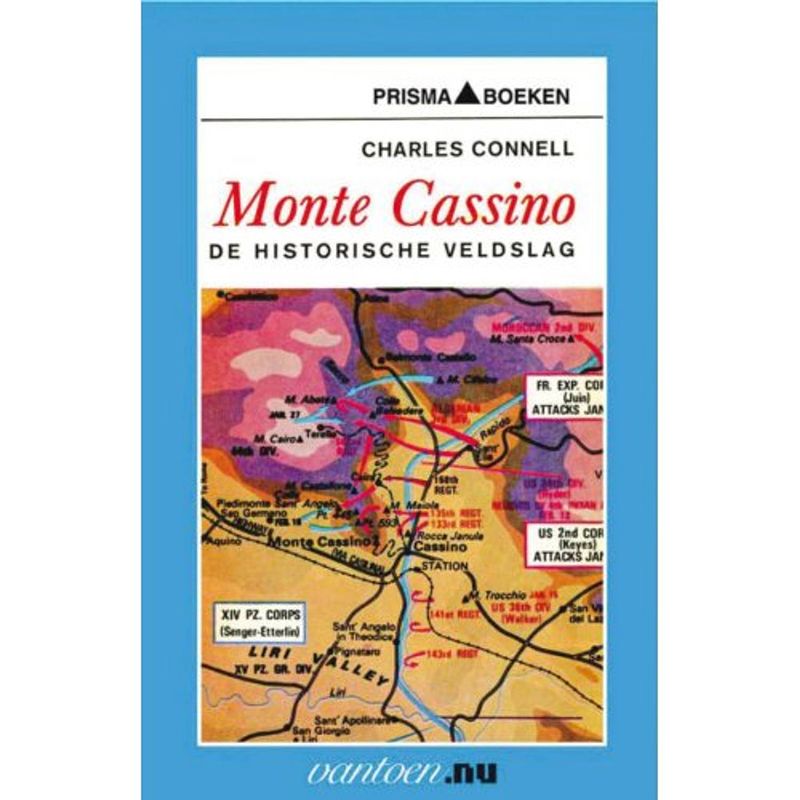 Foto van Monte cassino de historische veldslag -