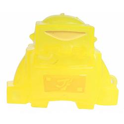 Foto van Johntoy robot squishy junior 10 x 8 cm siliconen geel