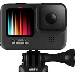 Foto van Gopro hero 9 black actioncam - 5k / 30 bps actioncam 5k, gps, waterdicht, schokbestendig, stereo sound, touchscreen, wifi