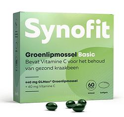 Foto van Synofit groenlipmossel basic softgels
