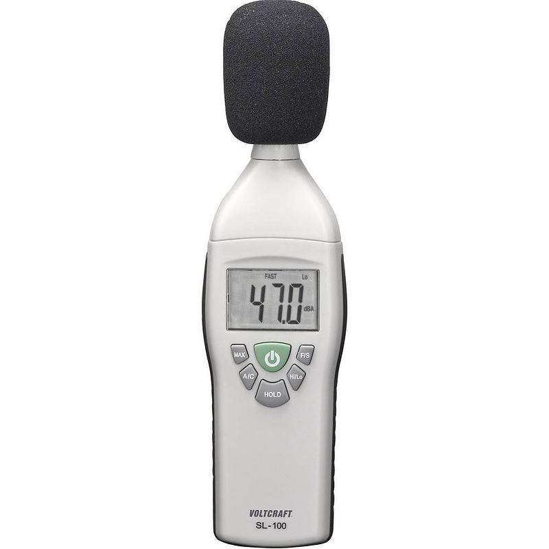 Foto van Voltcraft sl-100 decibelmeter 30 - 130 db 31.5 hz - 8 khz