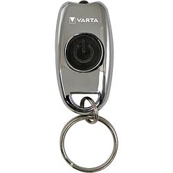 Foto van Varta metal key chain light sleutelboslamp werkt op batterijen led met sleutelhanger 15 lm 6 h 37.6 g
