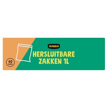 Foto van Jumbo hersluitbaar zakje 1l