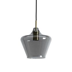 Foto van Hanging lamps light and living solly brons