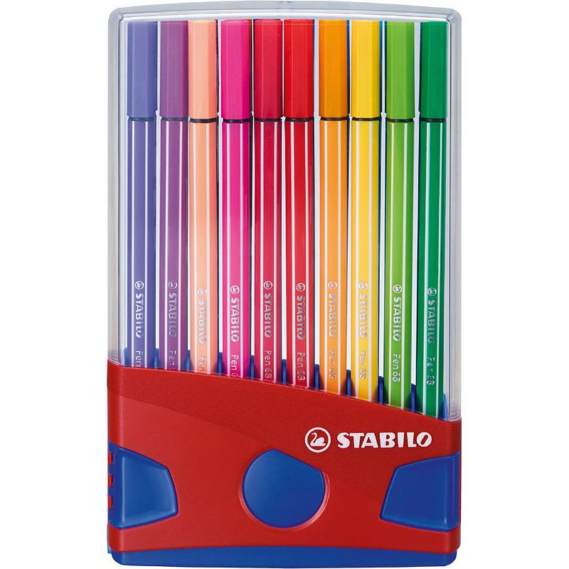 Foto van Stabilo pen 68 colorparade - 20 stuks