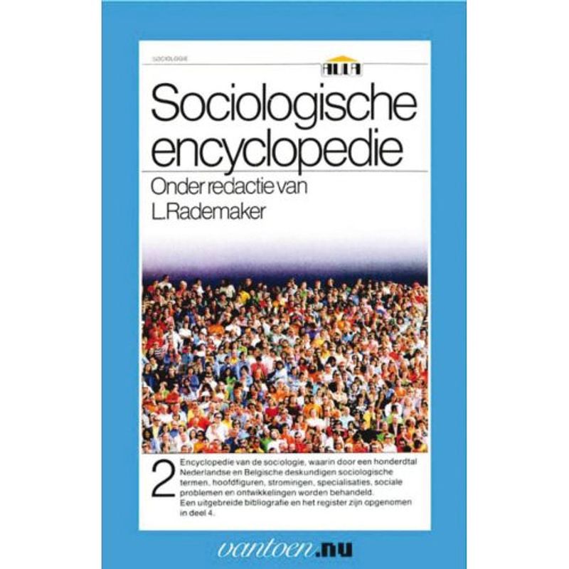 Foto van Sociologische encyclopedie / 2 - vantoen.nu