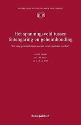 Foto van Het spanningsveld tussen feitengaring en geheimhouding - b.j. drijber, d.j.b. de wolff, t.m. snoep - paperback (9789462128408)