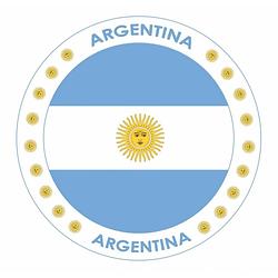 Foto van Argentinie thema bierviltjes 75 stuks - bierfiltjes