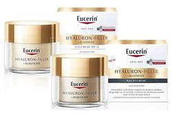 Foto van Eucerin hyaluron-filler huidverzorgingsset - elasticity dagcrème spf15 en nachtcrème -