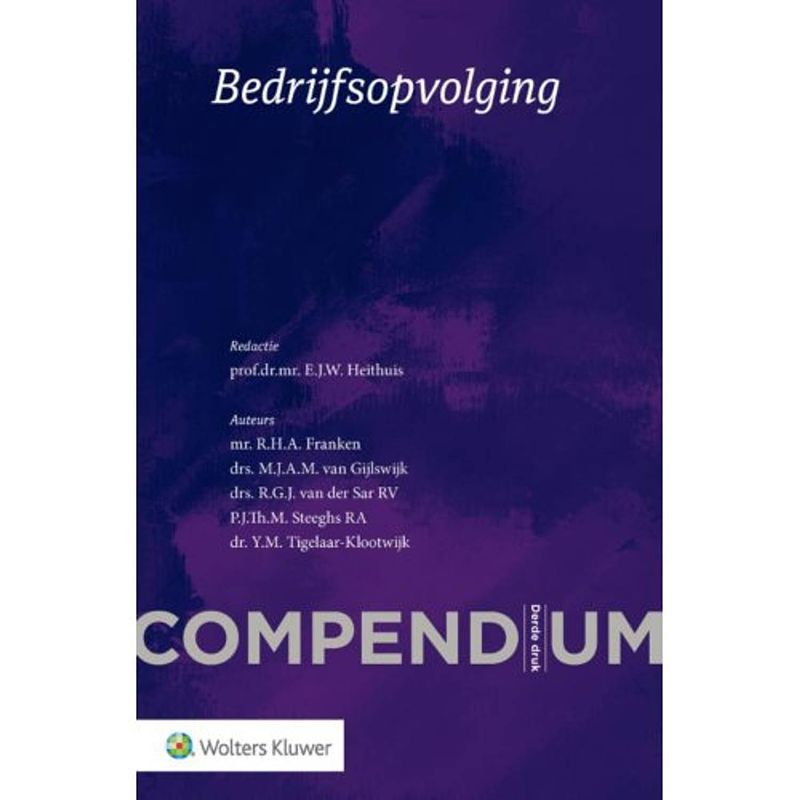 Foto van Compendium bedrijfsopvolging