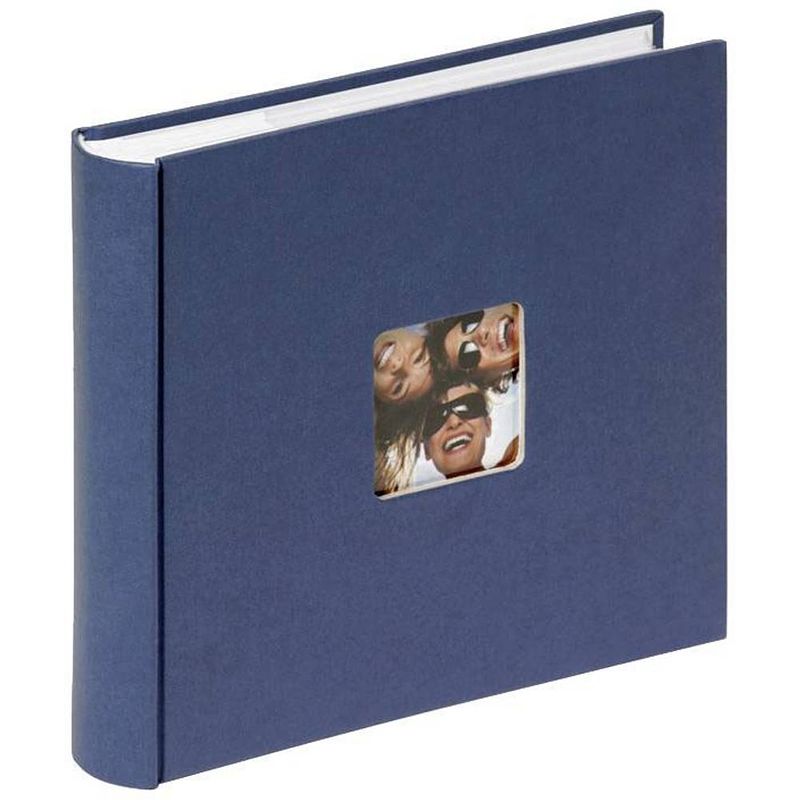 Foto van Walther design fotoalbum fun memo 200 foto's 10x15 cm blauw