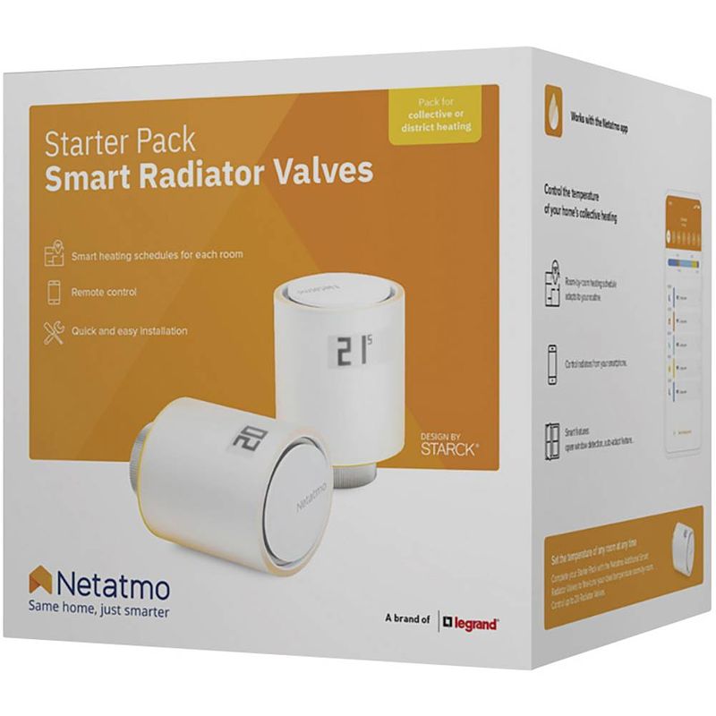 Foto van Netatmo nvp01-de draadloze radiatorthermostaat set