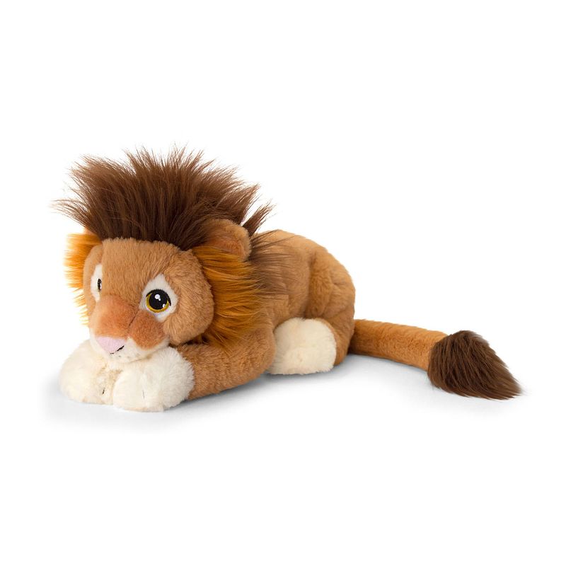 Foto van Pluche knuffel dier leeuw 35 cm - knuffeldier