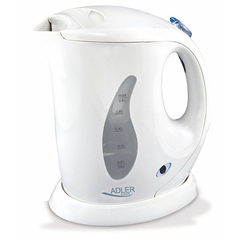 Foto van Adler ad 02 draadloze mini waterkoker 0.6 liter