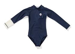 Foto van Tenue soleil uv swimsuit blauw 6-8 jaar