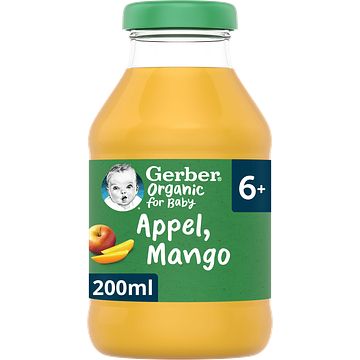 Foto van Gerber® organic sap appel mango 6+ bij jumbo