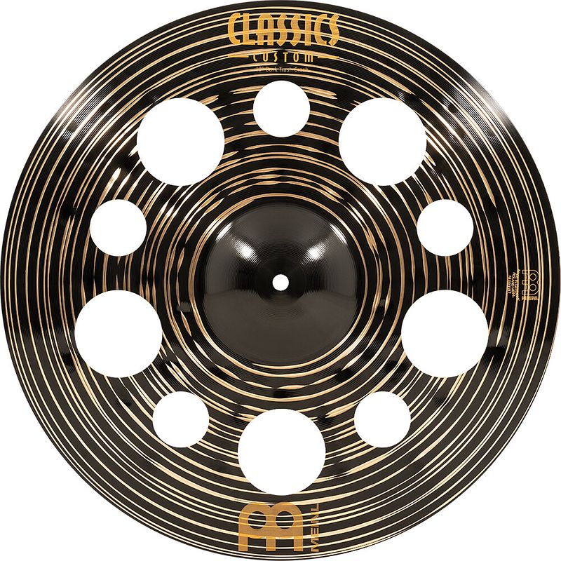 Foto van Meinl cc18datrc classics custom dark trash crash 18 inch