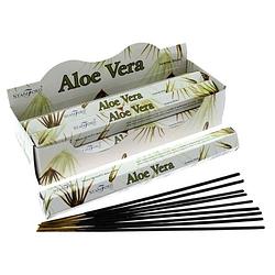 Foto van Wierook stokjes aloe vera 20 stuks - wierookstokjes