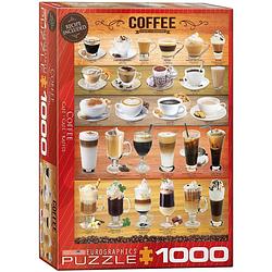 Foto van Eurographics puzzel coffee - 1000 stukjes