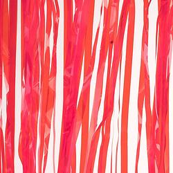 Foto van Folie deurgordijn rood metallic 200 x 100 cm - feestdeurgordijnen