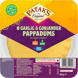 Foto van Pappadums garlic & coriander bij jumbo