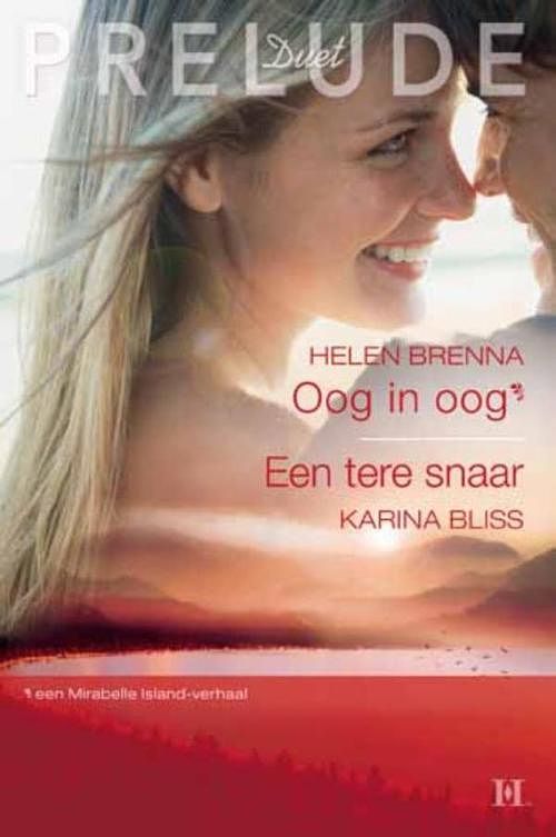 Foto van Oog in oog ; een tere snaar - helen brenna, karina bliss - ebook