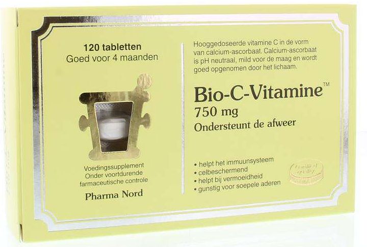 Foto van Pharma nord bio-c-vitamine tabletten