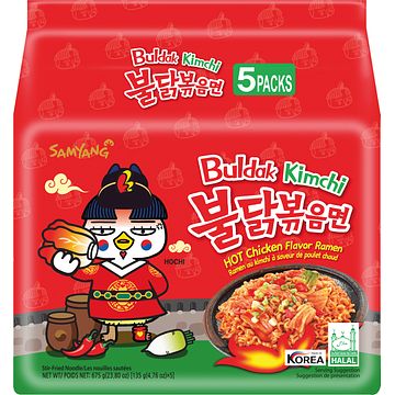 Foto van Samyang roergebakken ramen kimchi 135g bij jumbo