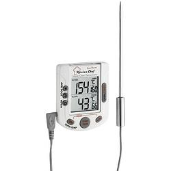 Foto van Tfa dostmann 14.1503 keukenthermometer oven- en kerntemperatuur, met touchscreen, met timer, alarm varken, rund, hert, lam, konijn, kalf, gevogelte