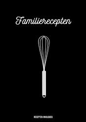 Foto van Recepten invulboek - familierecepten - boeken & meer - paperback (9789464800326)