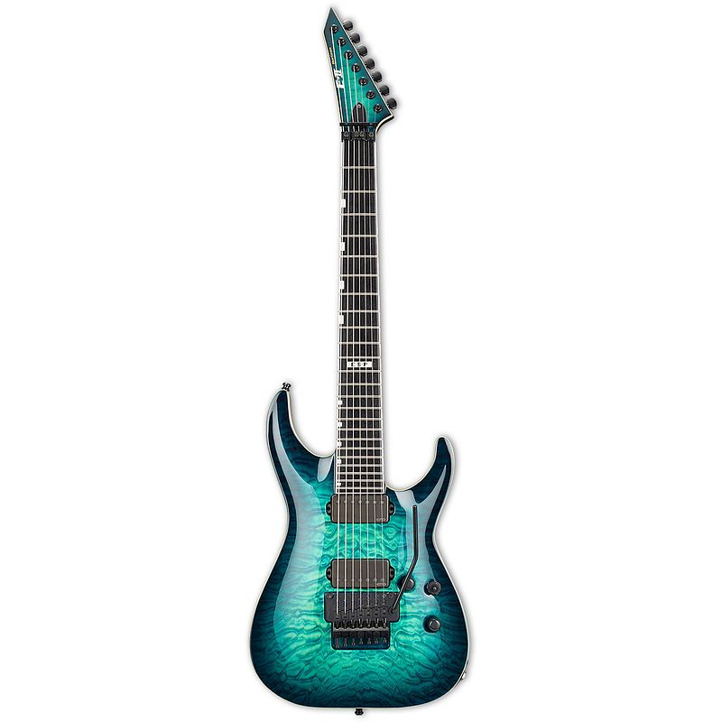 Foto van Esp e-ii horizon fr-7 dark turquoise burst met koffer