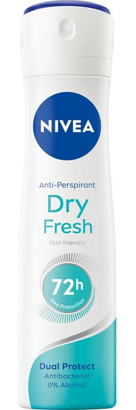 Foto van Nivea dry fresh deodorant spray