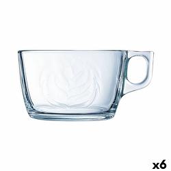 Foto van Kopp luminarc barista groot transparant glas (500 ml) (6 stuks)