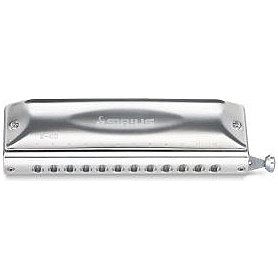 Foto van Suzuki sirius s-s-48s chromatische mondharmonica c