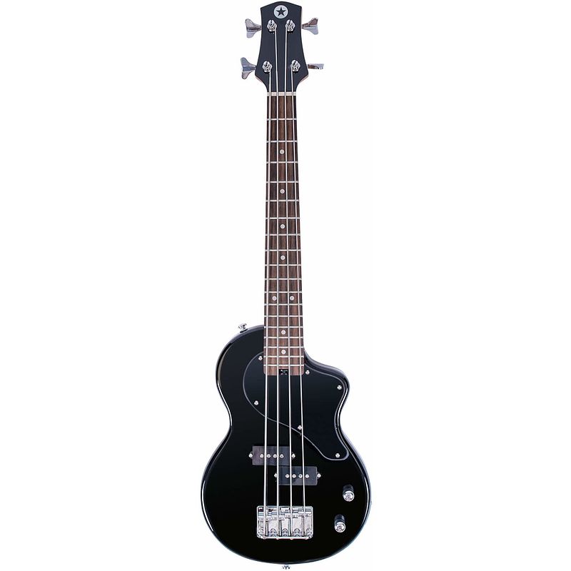 Foto van Blackstar carry-on st jet bass black elektrische reis-basgitaar