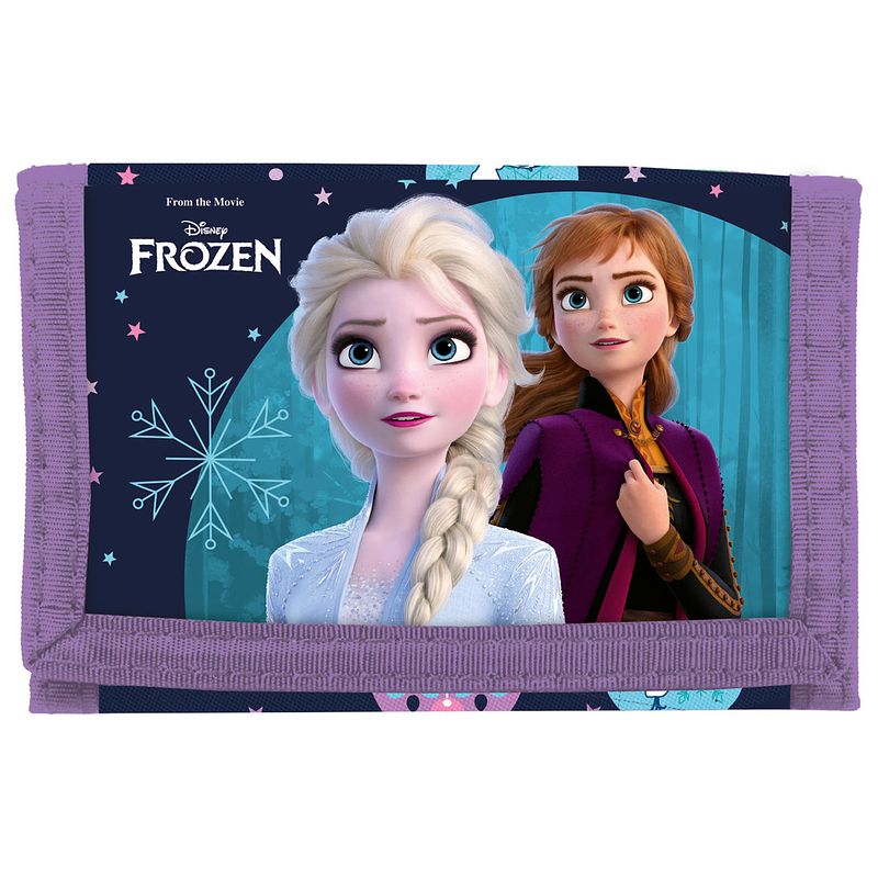 Foto van Disney frozen portemonnee, winterland - 13 x 8 x 1 cm - polyester