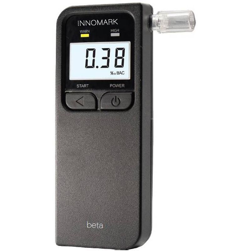 Foto van Ace innomark beta alcoholtester zwart 0.07 tot 2.00 ‰ incl. display