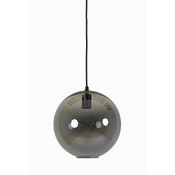 Foto van Light & living - hanglamp subar - 30x30x28 - grijs