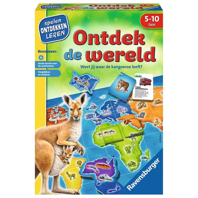 Foto van Ravensburger ontdek de wereld - leerspel