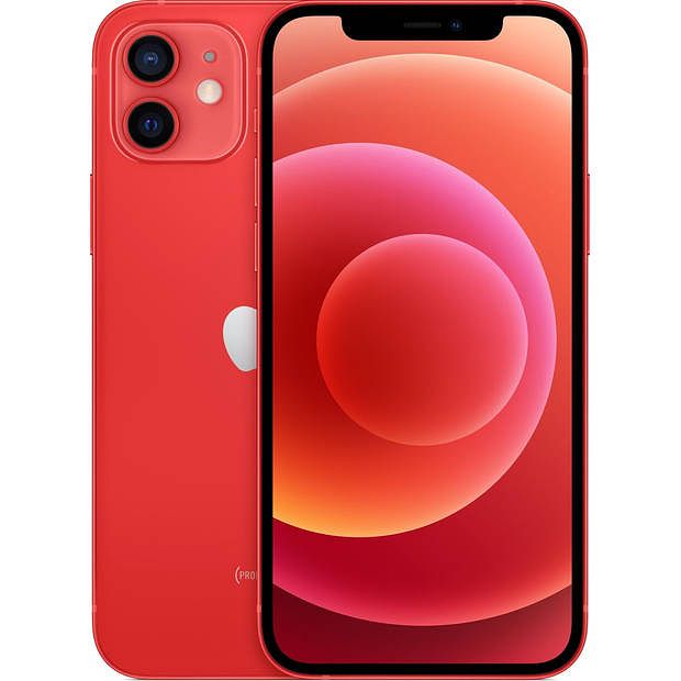 Foto van Apple iphone 12 128gb rood