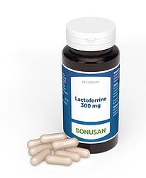 Foto van Bonusan lactoferrine 300 mg capsules